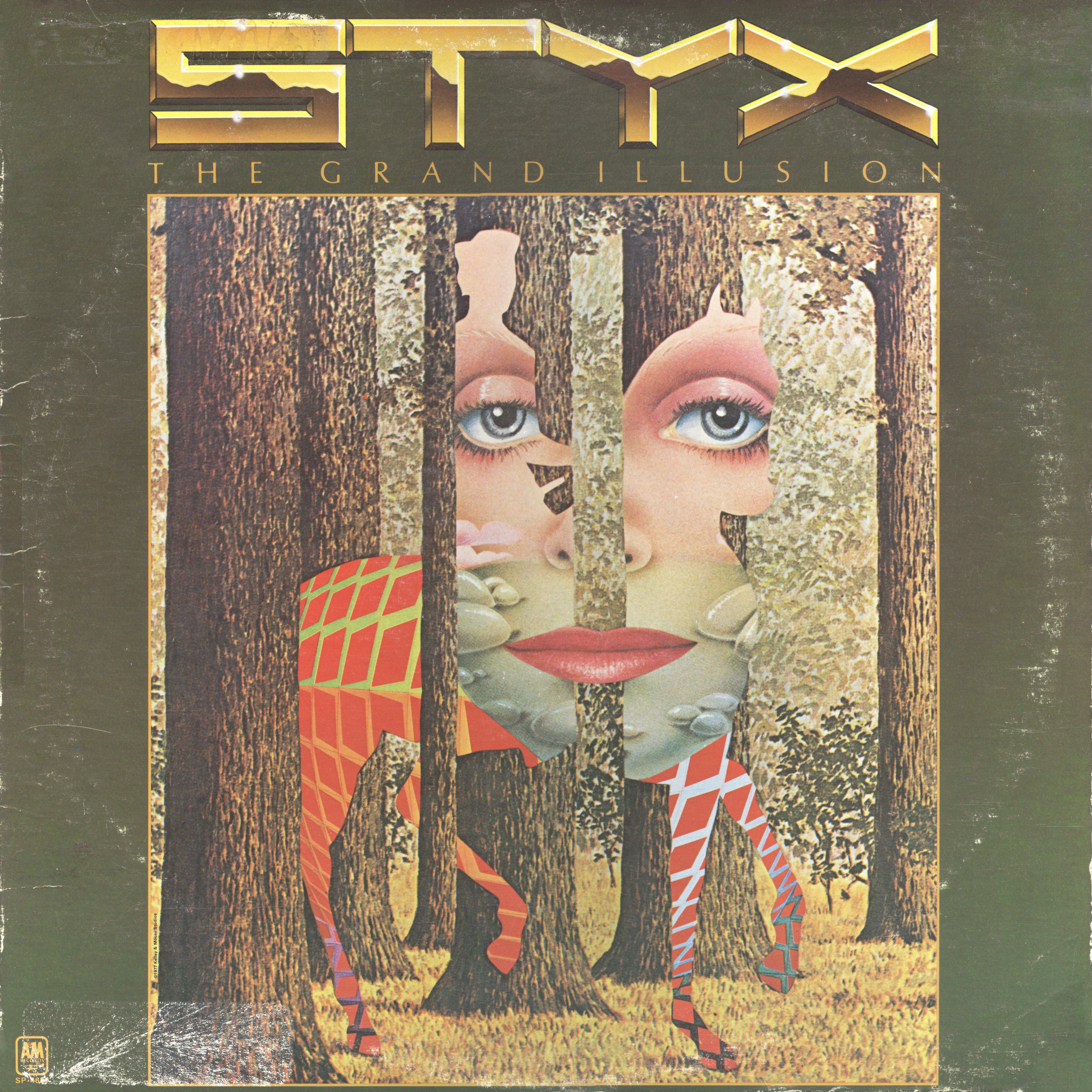 Styx  The Grand Illusion : LP Front
